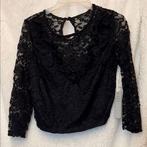 Black blouse size L